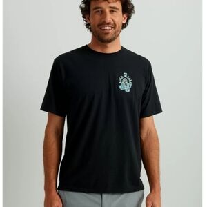 Men's Black Graphic T-Shirt